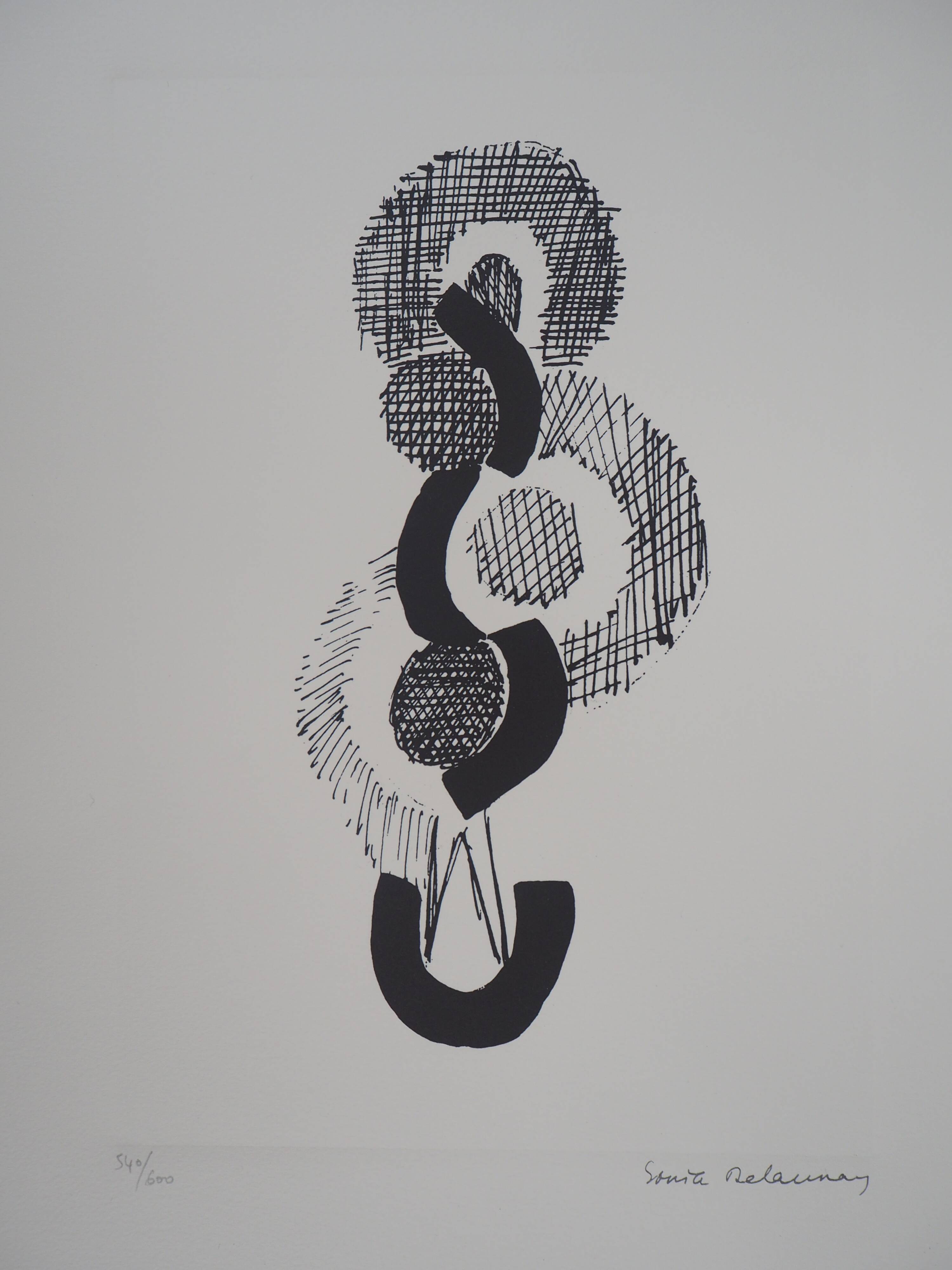 Sonia Delaunay: Dance, Endless Rhythm - Signed lithograph