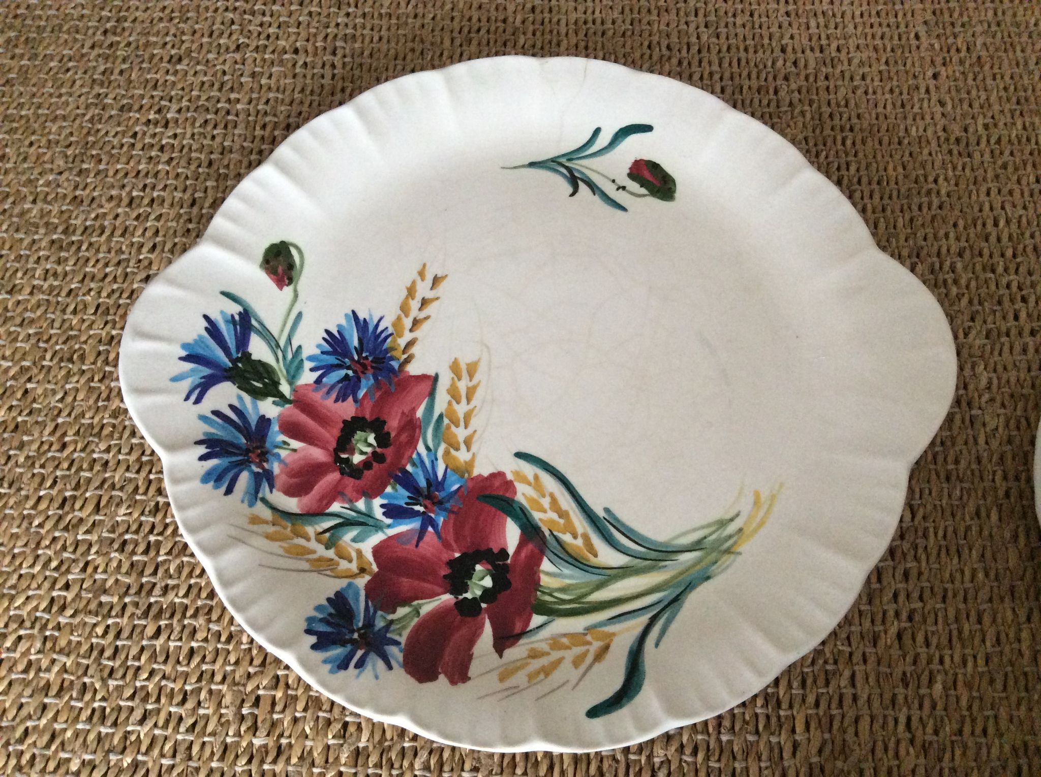 Set of 8 Vallauris plates