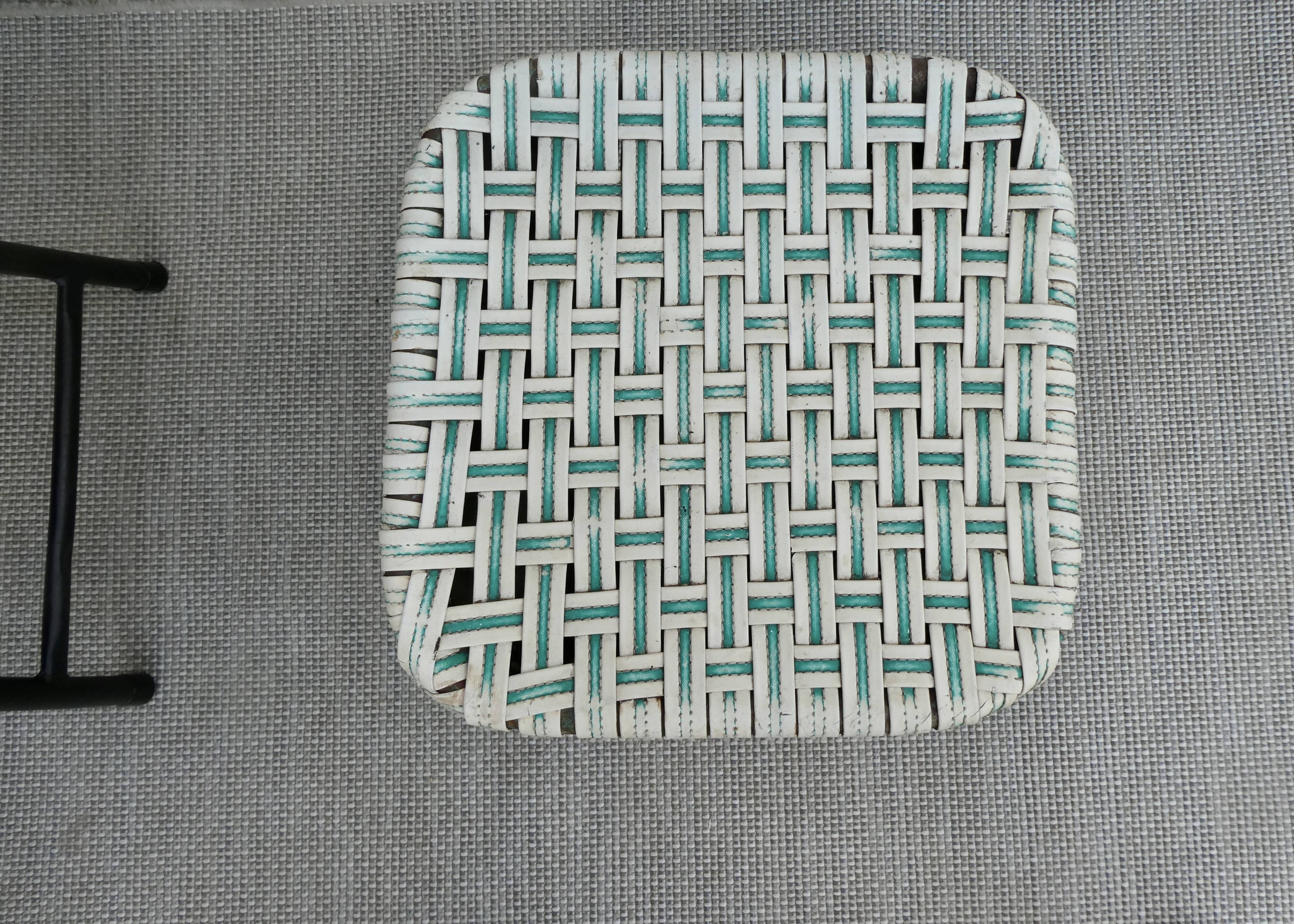 Pair of bistro stools from the 50s