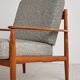 Fauteuil en teck par Grete Jalk pour France and Son, 1950s