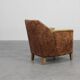 Ensemble de 2 fauteuils Art Déco en placage de noyer, France années 1930