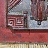 Chinese wooden bas-relief from the early 20th century.