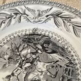 Creil & Montereau plate, 19th century