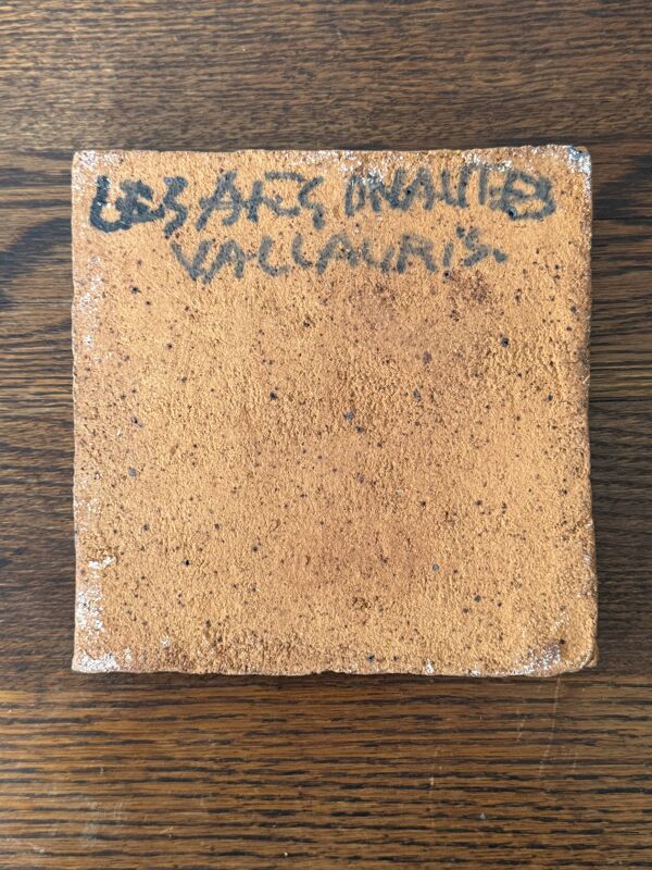 Paire de plaques en céramique par Les argonautes, Vallauris, circa 1960