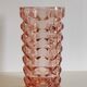 Large Luminarc vase in salmon glass