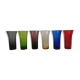 6 verres colorés