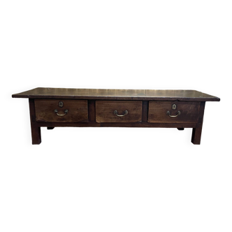 Coffee table - 18th century rustic TV cabinet