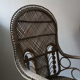 Fauteuil emmanuelle en rotin, 1970