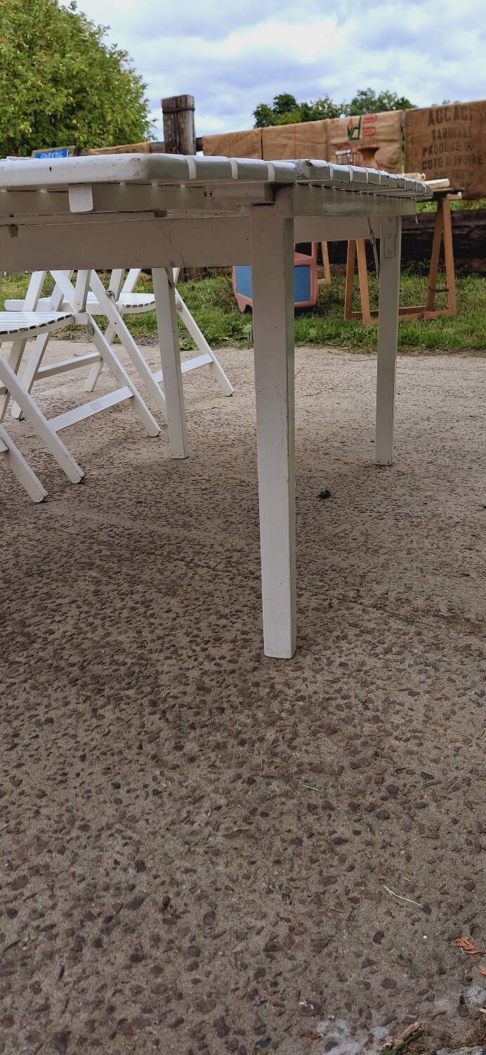 Antique garden furniture