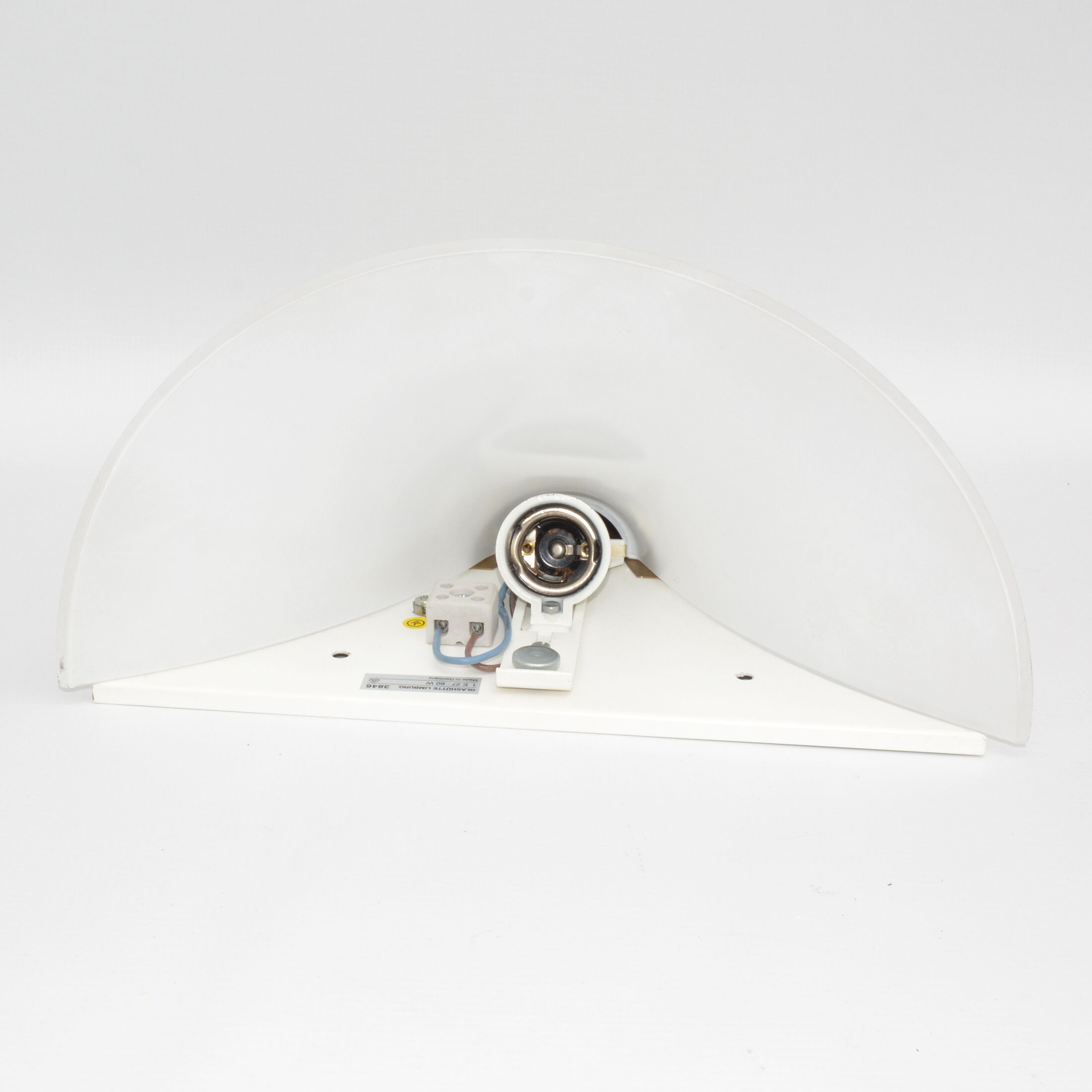 Pair of wall lamps, Glashutte Limburg, Germany, 1970s
