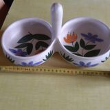 Marsh pottery fondue pot
