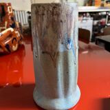 Vase en grès de forme ovoïde