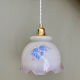 Vintage opaline lampshade pendant