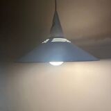 space age suspension in white metal