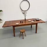 Cherry farmhouse table with 260cm extensions