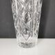 Vase en cristal décor de pastilles 25,5 cm