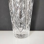Vase en cristal décor de pastilles 25,5 cm