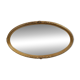 Miroir ovale en bois doré, style Louis XVI