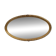 Miroir ovale en bois doré, style Louis XVI