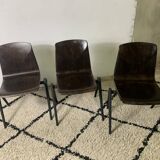 Stackable Pagholz Galvanitas S22 Compas Dining Room Chairs, 1960s