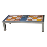 Table basse Jean Grégorieff pour Roche Bobois France 1970