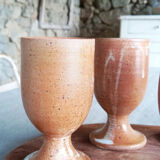Mazagran type cups in sandstone
