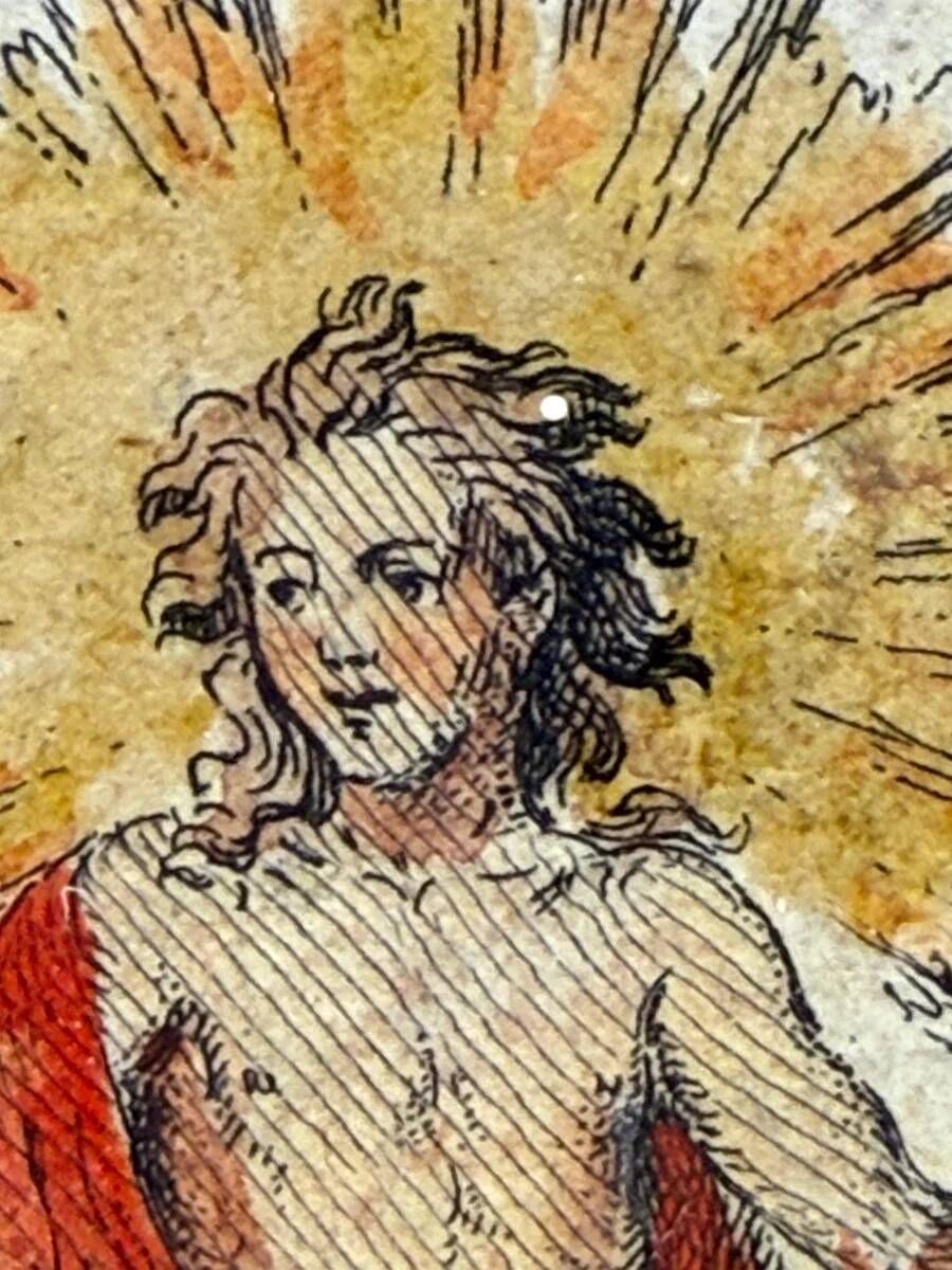 Claude Gillot Book of Portières, the figure of Apollo, c. 1737