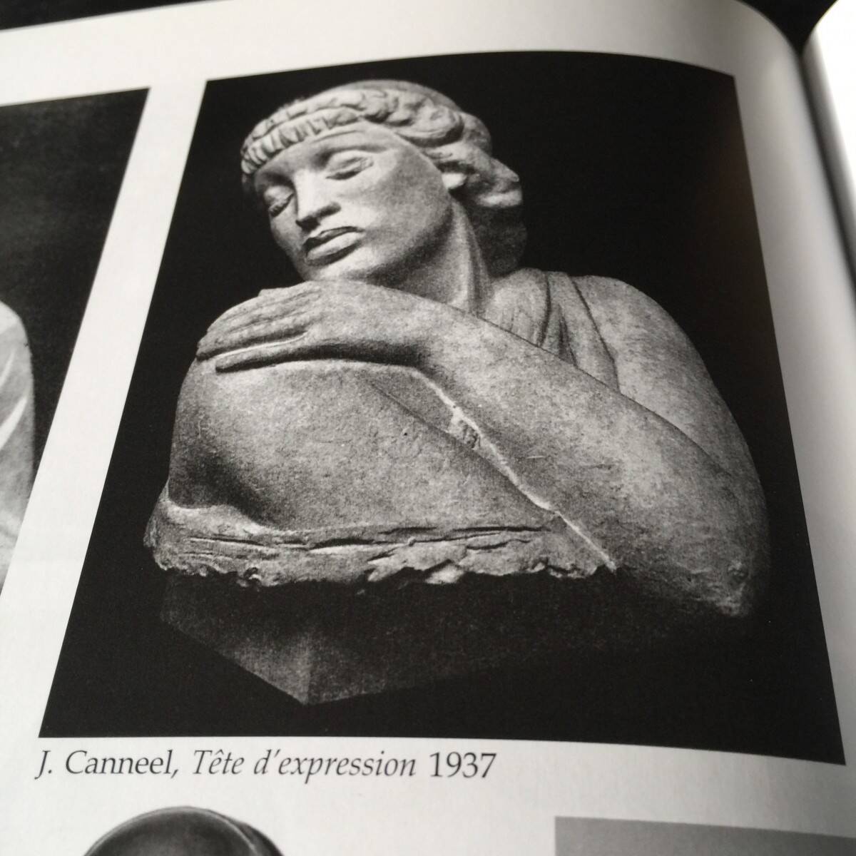 Workshop plaster "1930, Cubist Art Deco sculpture, draped nude woman