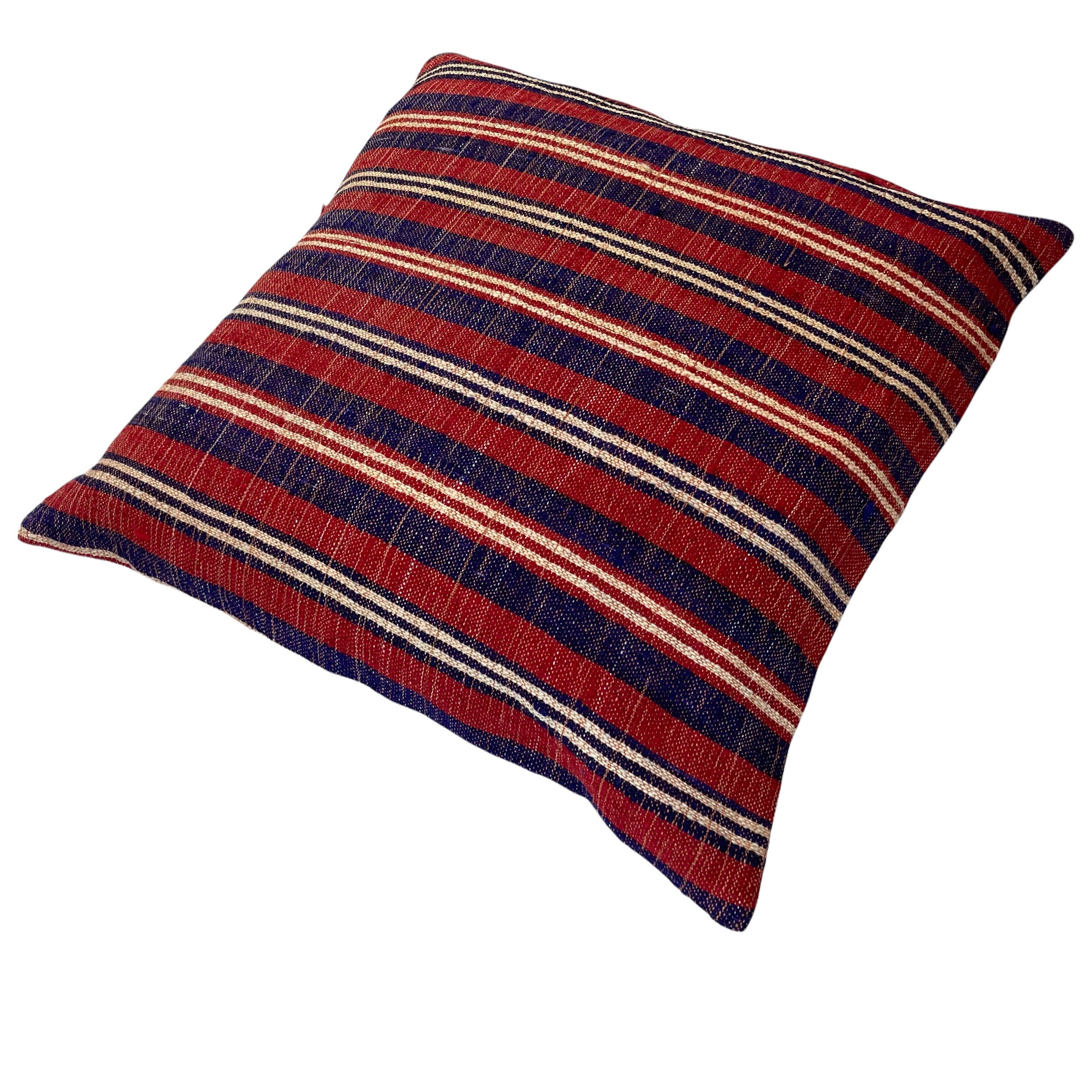 Vintage Turkish KIlim Cushion Cover, 60x60 cm
