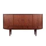 Teak highboard, Danish design, 1960s, production: Denmark