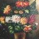 Table bouquet of flowers