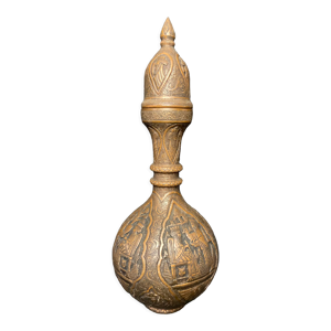 ancienne bouteille couverte