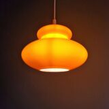 Suspension Space Age en opaline orange, 1960-70