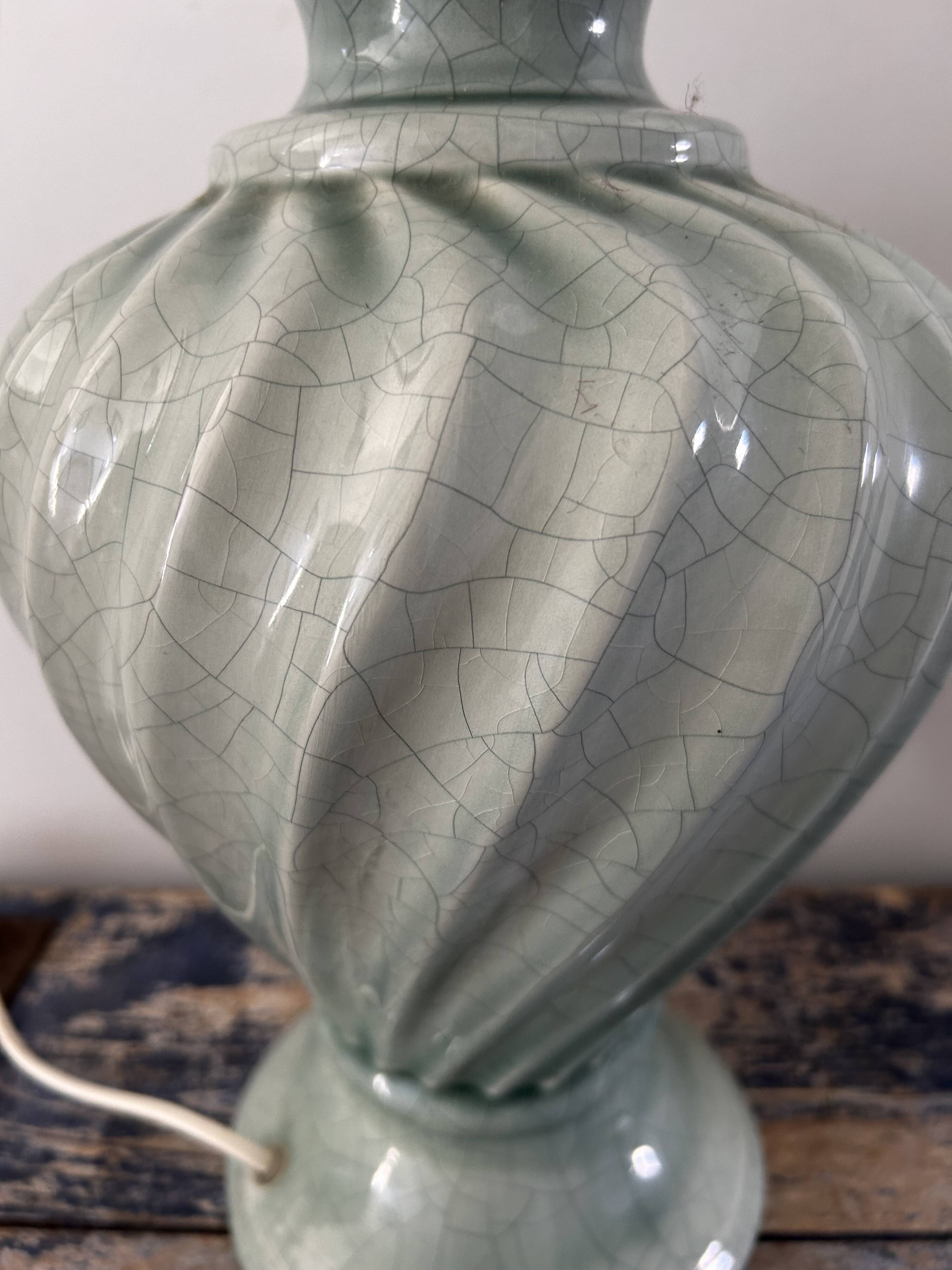 Vintage ceramic table lamp