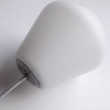 Lustre work Italian glass opalin white