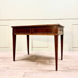 Flat Desk With Side Drawers In Mahogany Louis XVI XVIII Eme Century