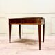 Flat Desk With Side Drawers In Mahogany Louis XVI XVIII Eme Century