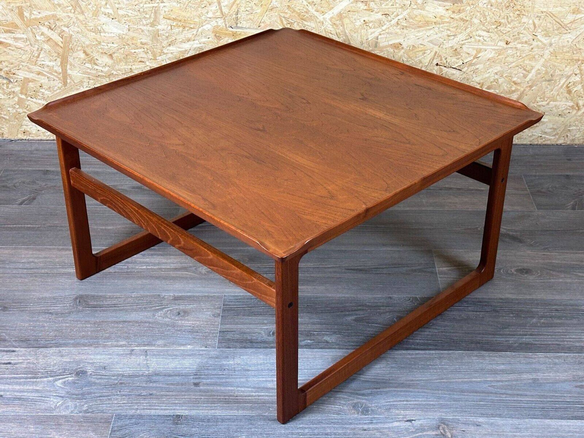 Table basse en teck des années 60-70 Kubus par Jalk Vodder Andersen pour Dyrlund Danemark