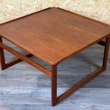 Table basse en teck des années 60-70 Kubus par Jalk Vodder Andersen pour Dyrlund Danemark