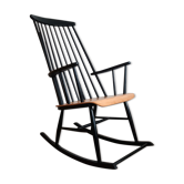 Black rocking-chair 1950
