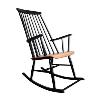 Black rocking-chair 1950