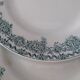 Porcelain plates Terre de Fer Saint Amand model Argenton
