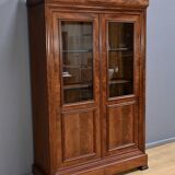 Mahogany Glass Bookcase, Restoration Period – Part 1 of the 19th Century