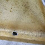 Fiberglass circa 1970. 6 tetrahedron-shaped elements. France.