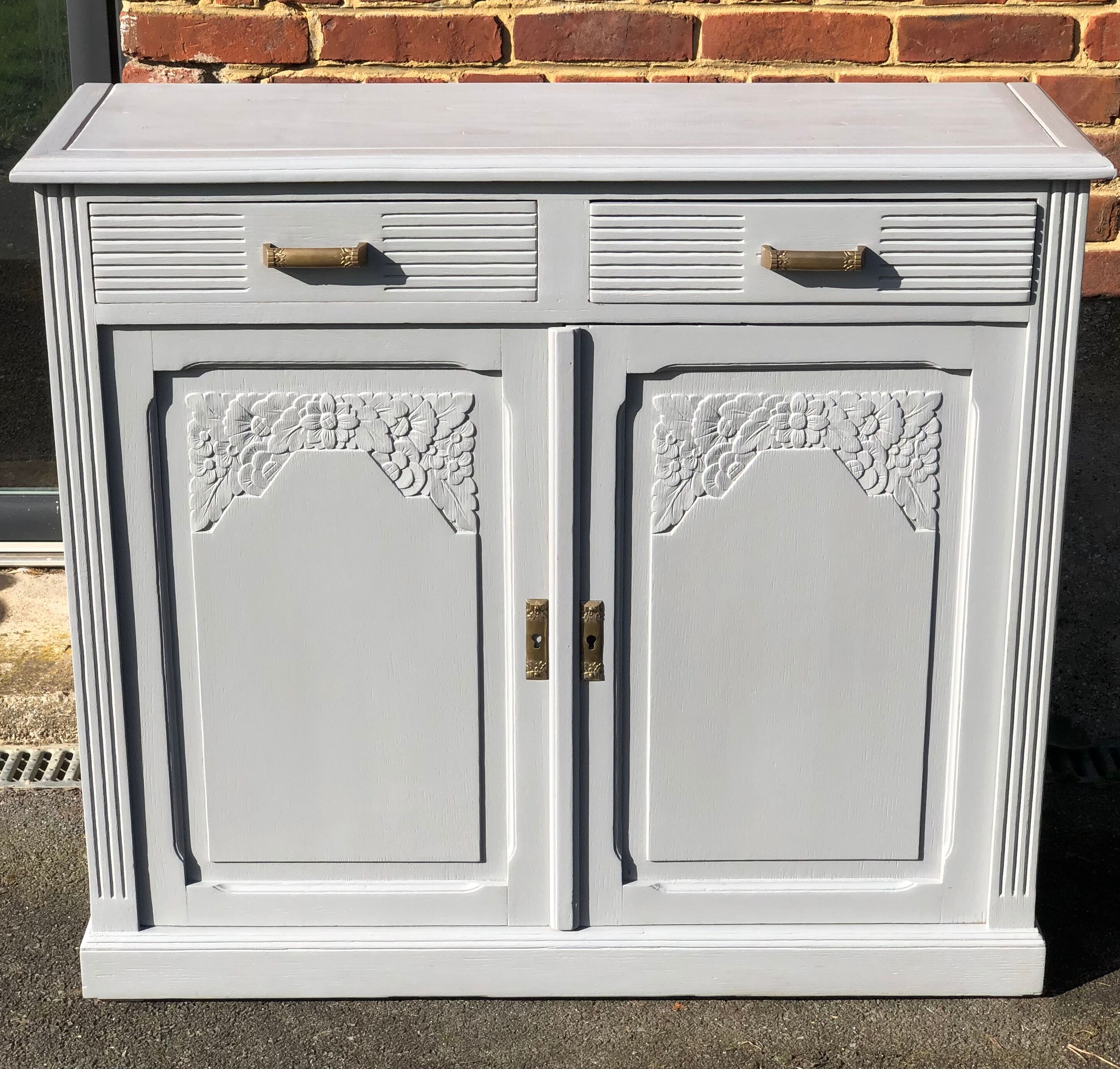 Grey Art Deco buffet