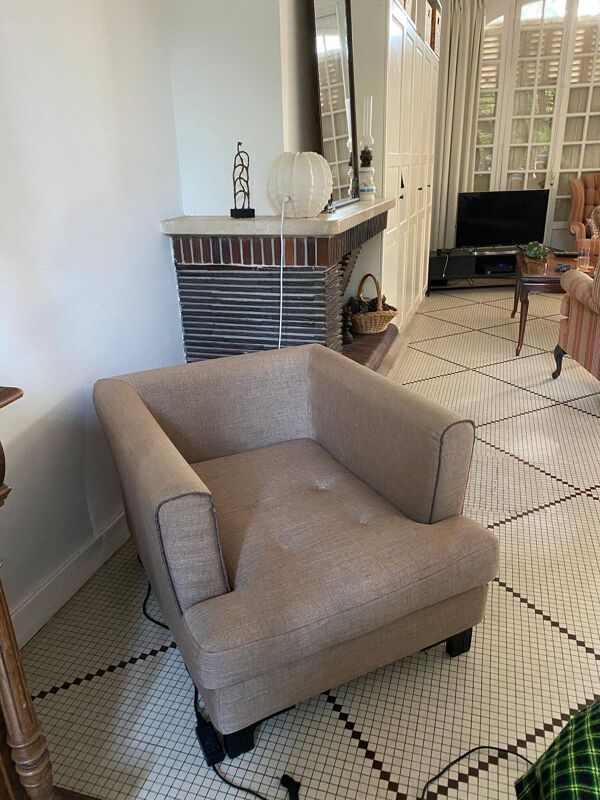 Ensemble canapé et fauteuil Roche Bobois