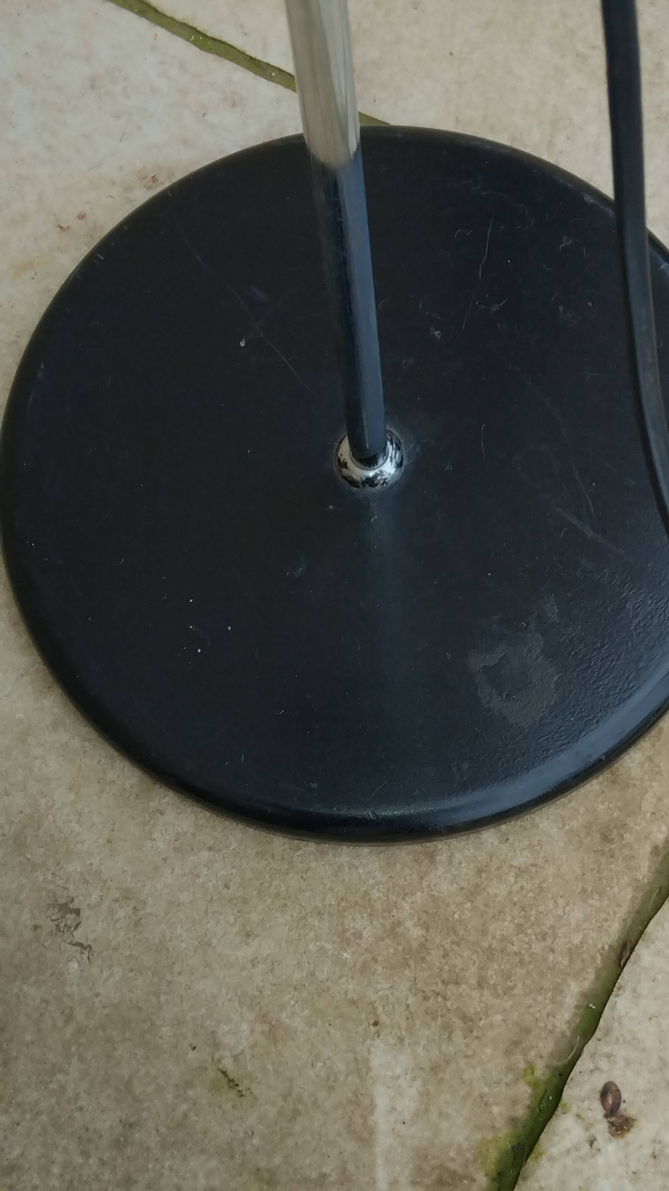 Lampadaire vintage à 2 spots des années 70 édité par Miwi