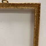 Pair of gold brass frames
