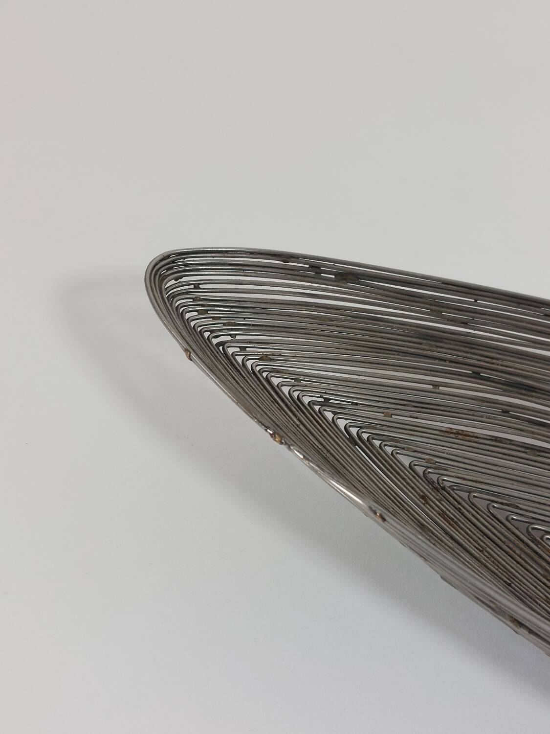 Brutalist handmade fruit bowl, mid-20th century.