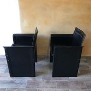 Paire de fauteuils design Italien